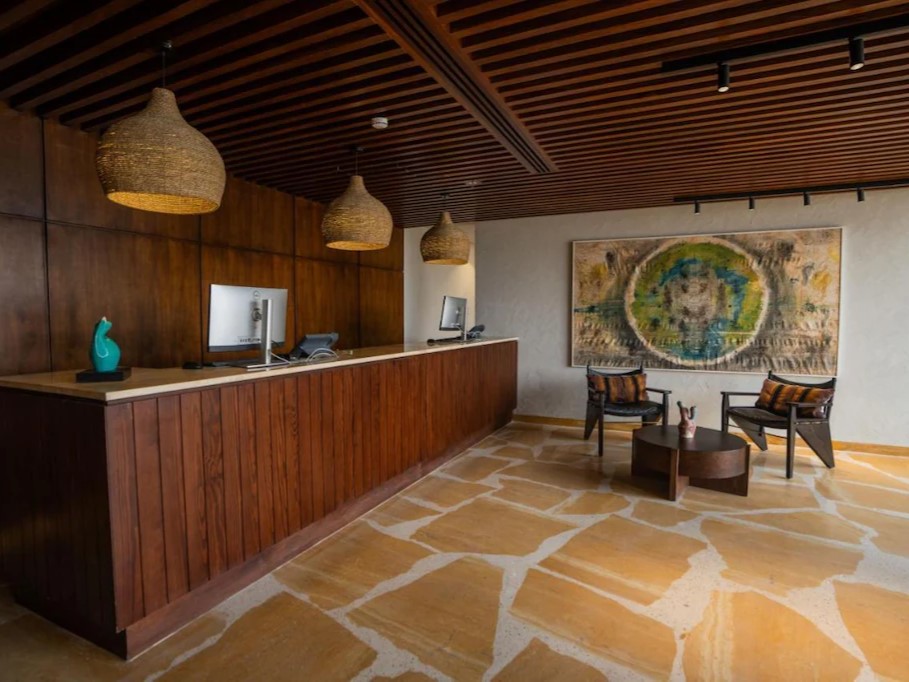 Beachfront dining