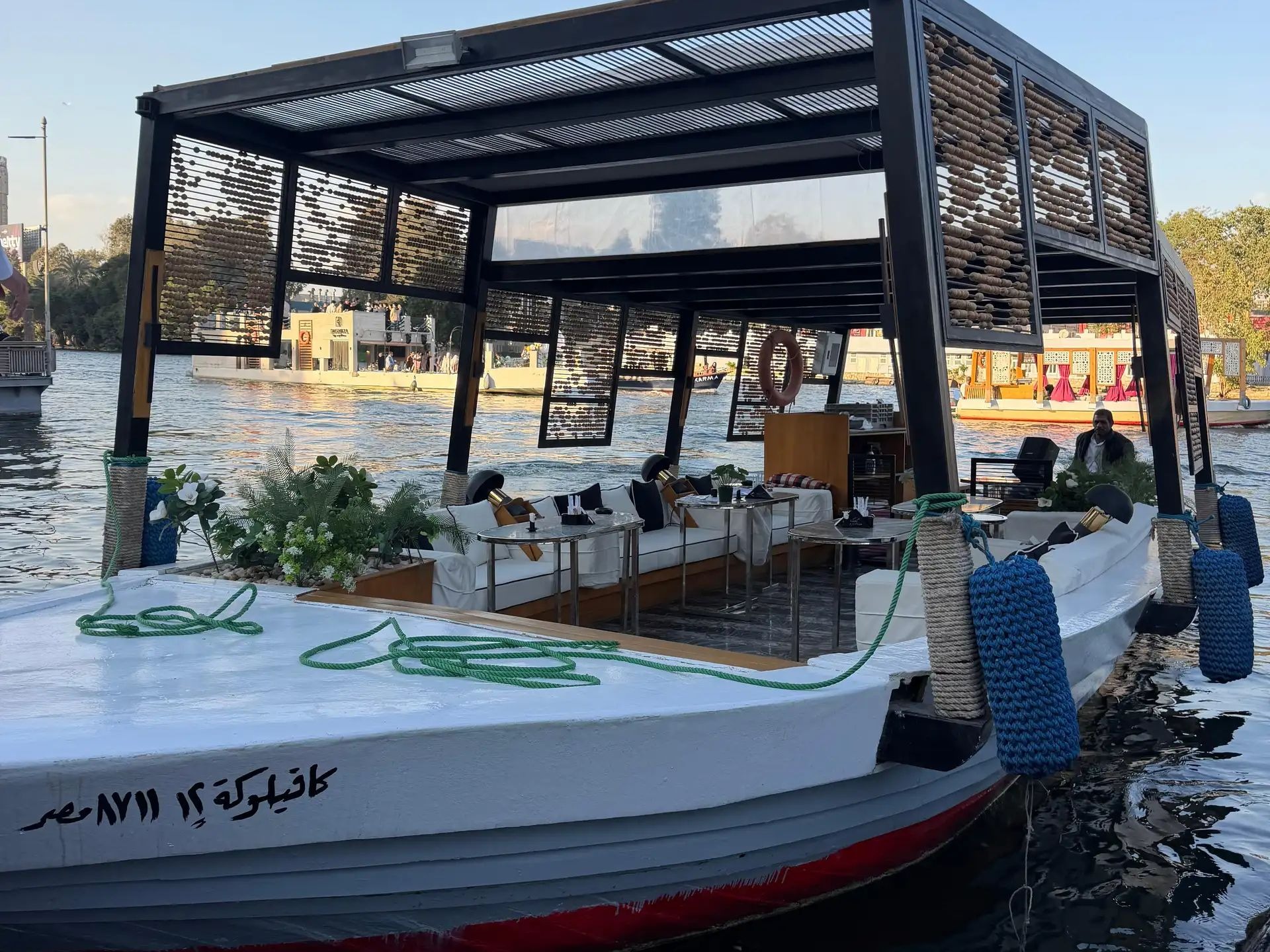 Luxury private felucca on the Nile