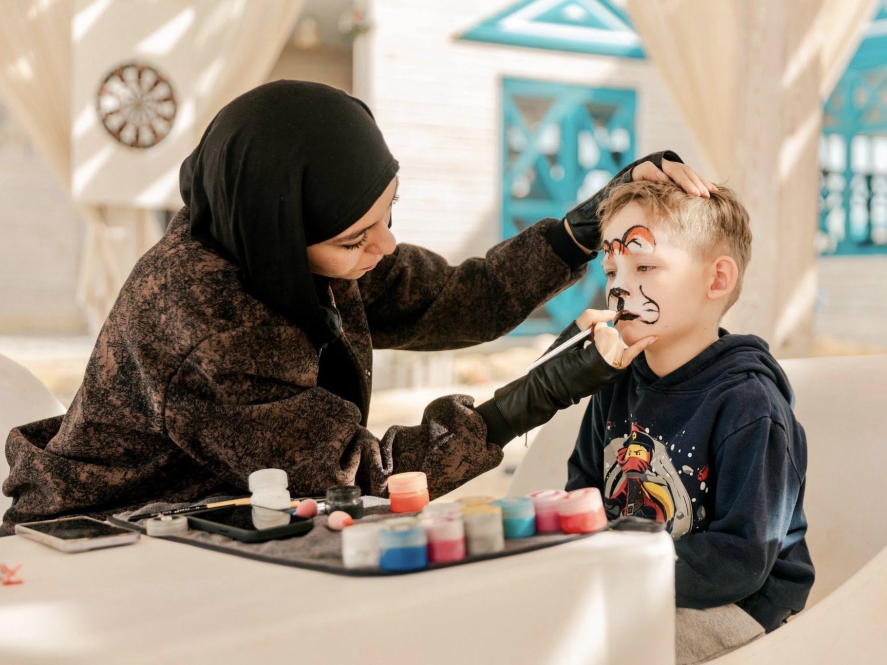 Kids face painting