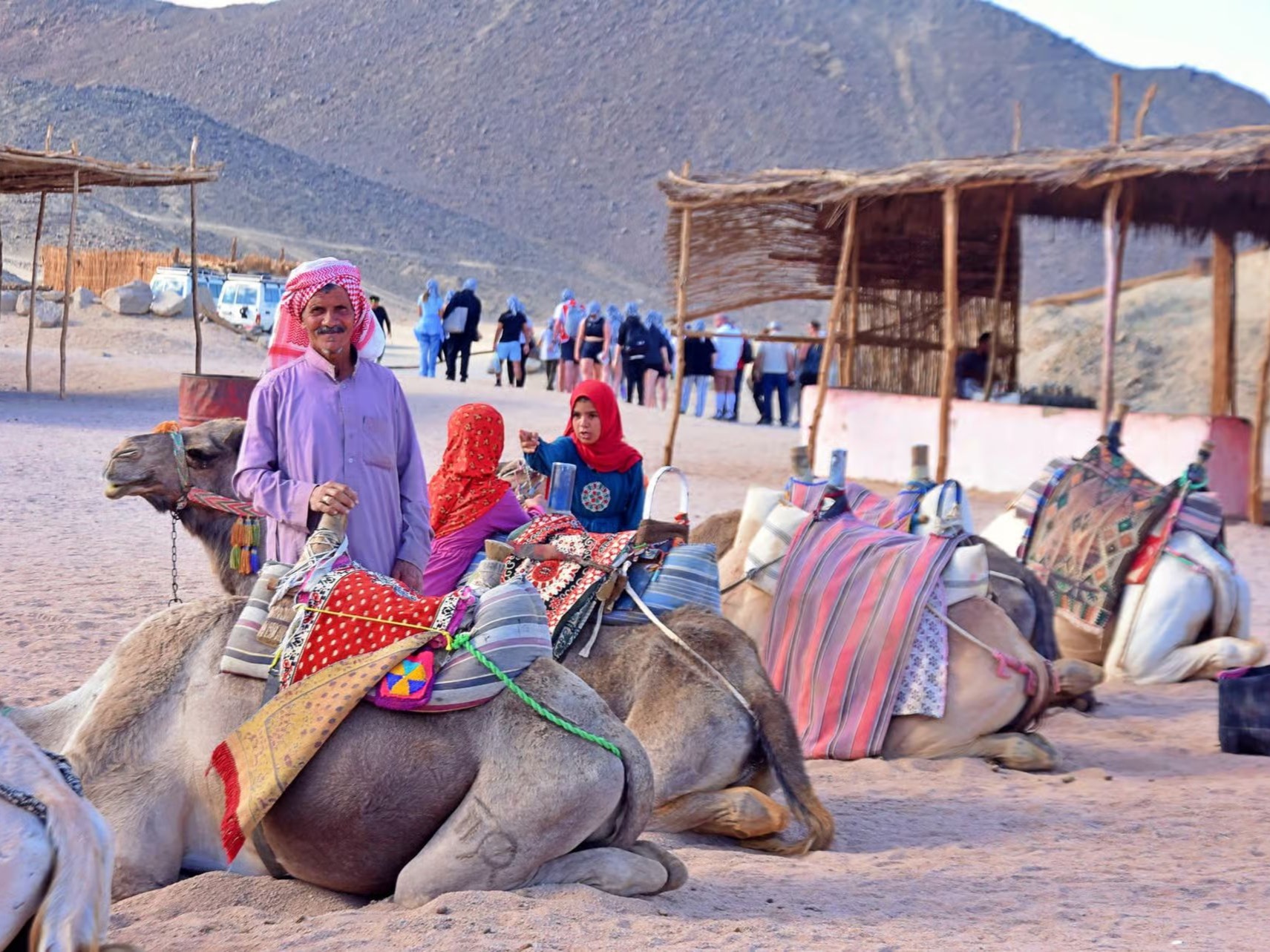 Authentic Bedouin atmosphere