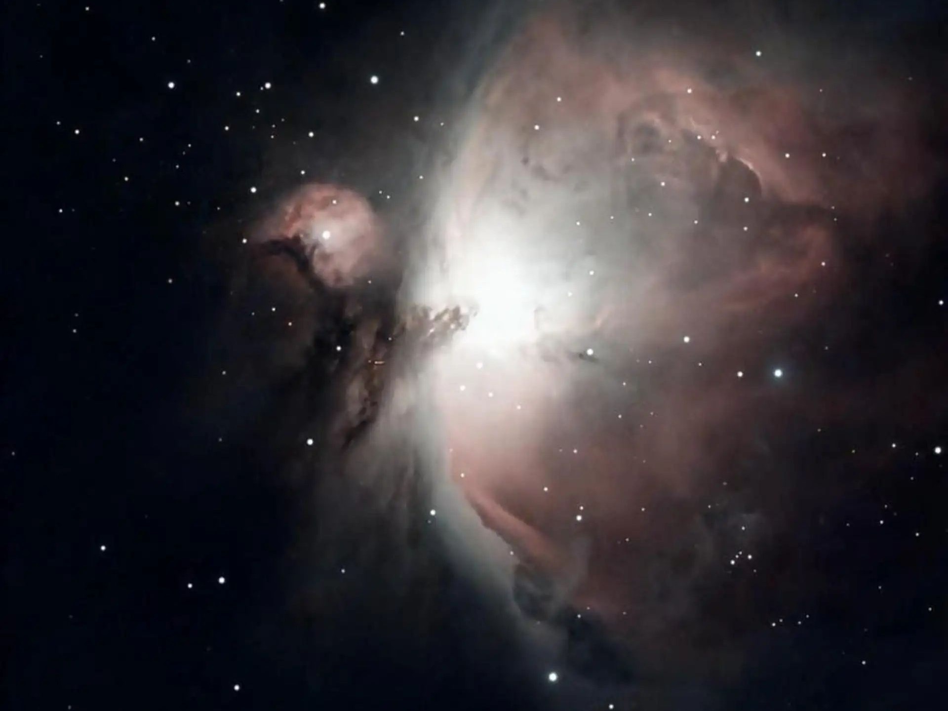 Stargazing with telescope
