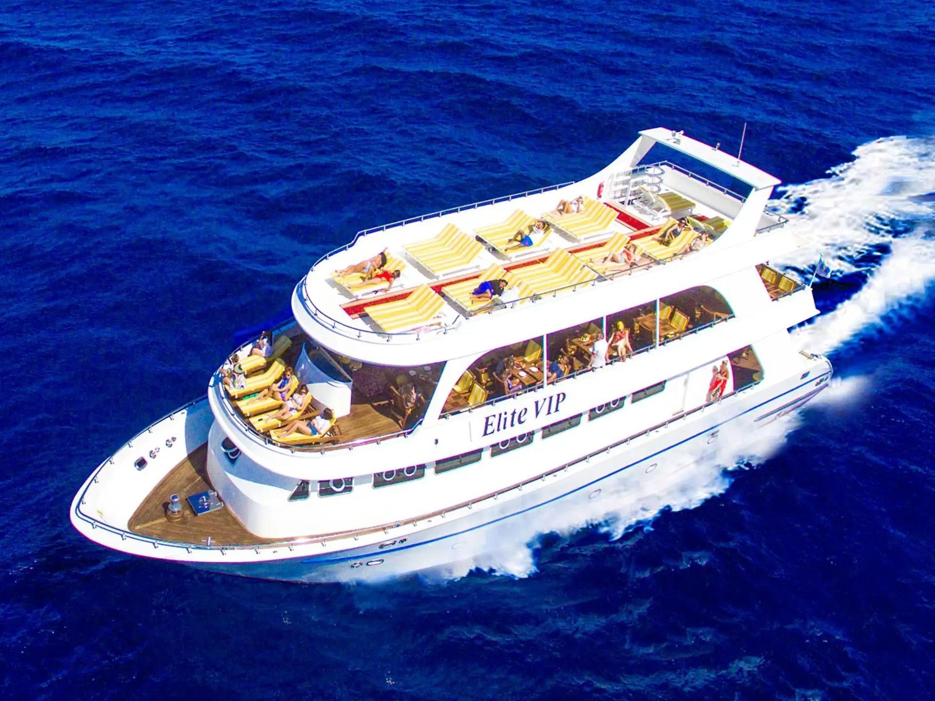 Elite VIP boat 4 decks