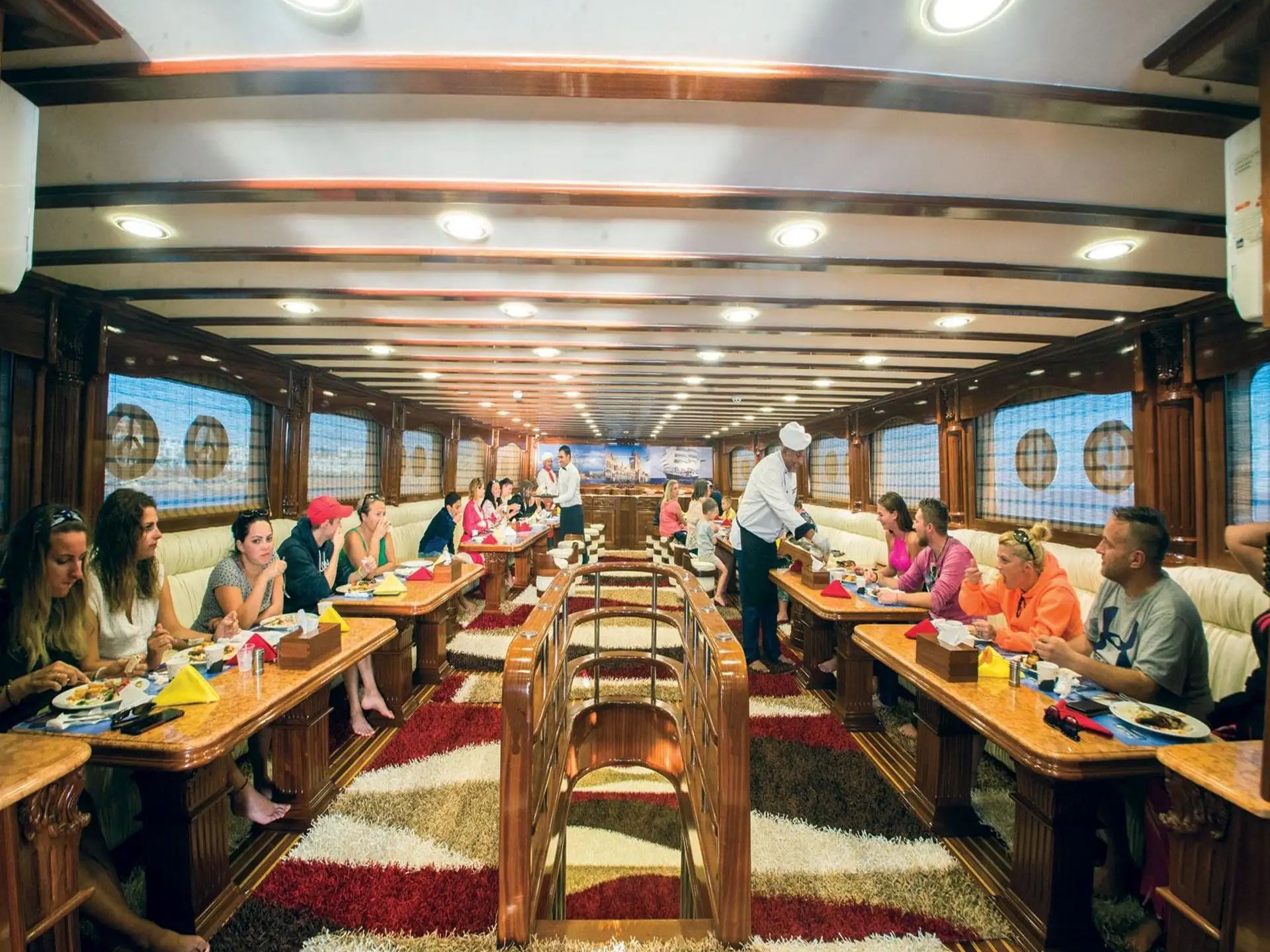 Elite VIP boat 4 decks