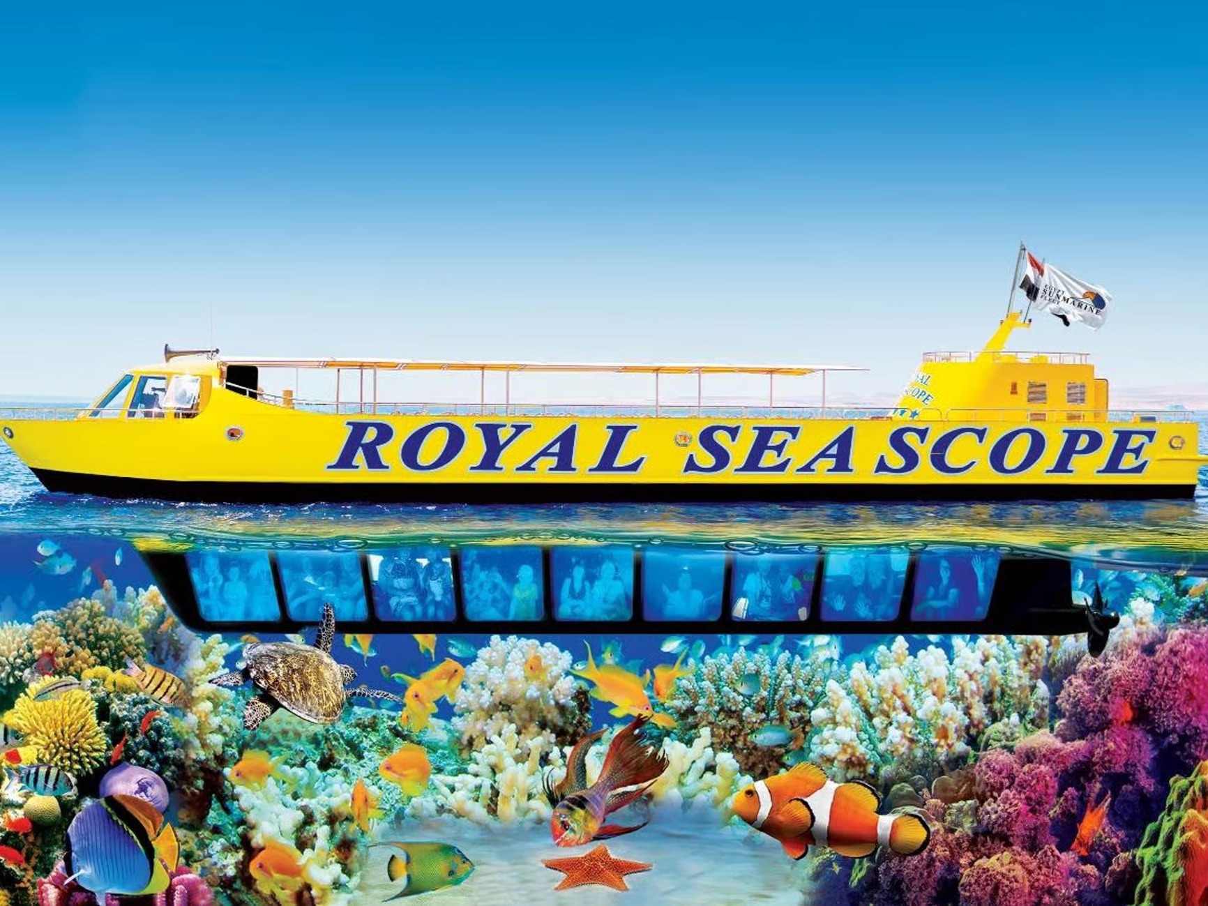 Royal Seascope semi-submarine vessel