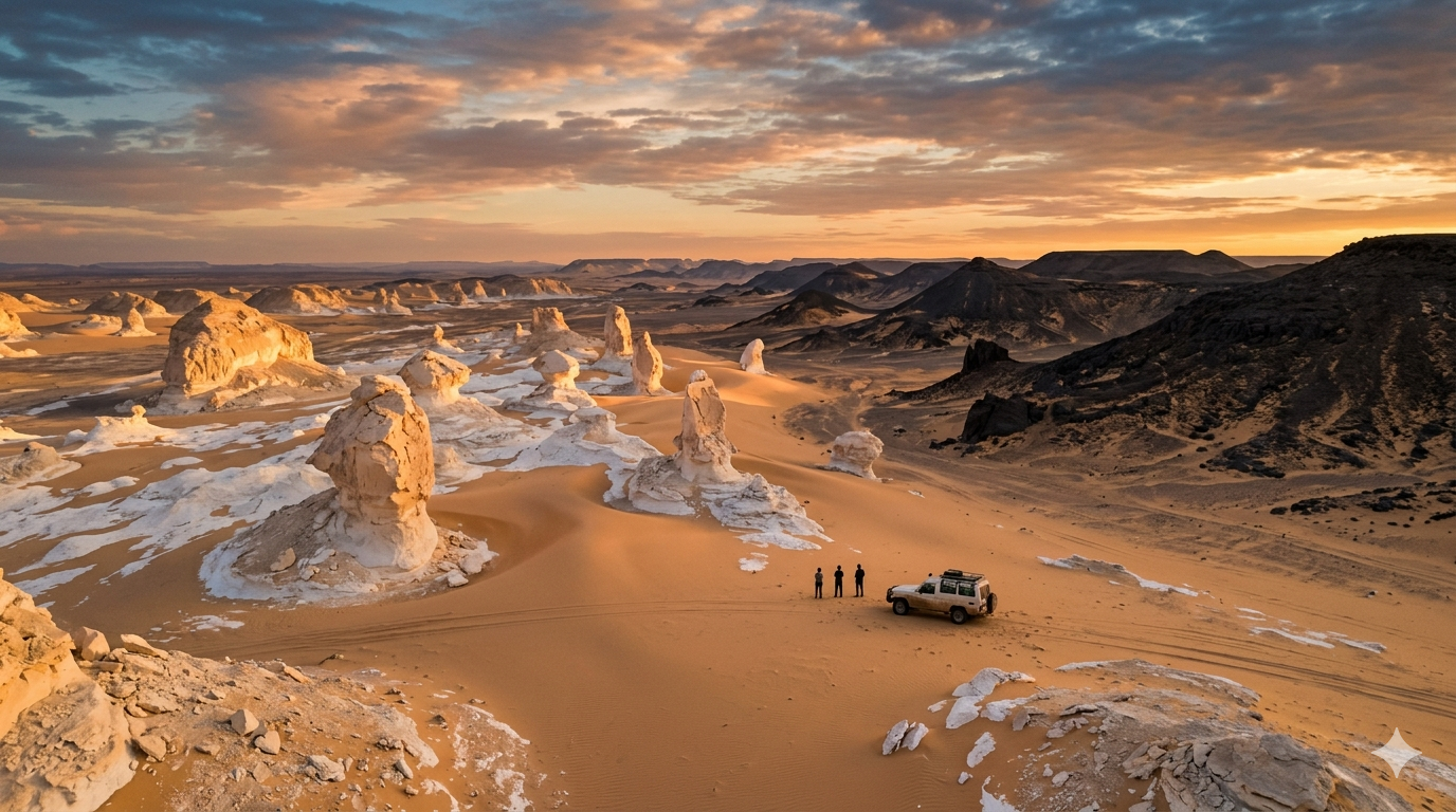White Desert - White & Black Desert Adventure